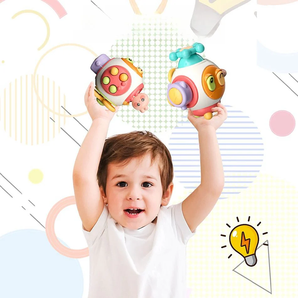 Children's Montessori Activity Cube - Perfect for On-the-Go