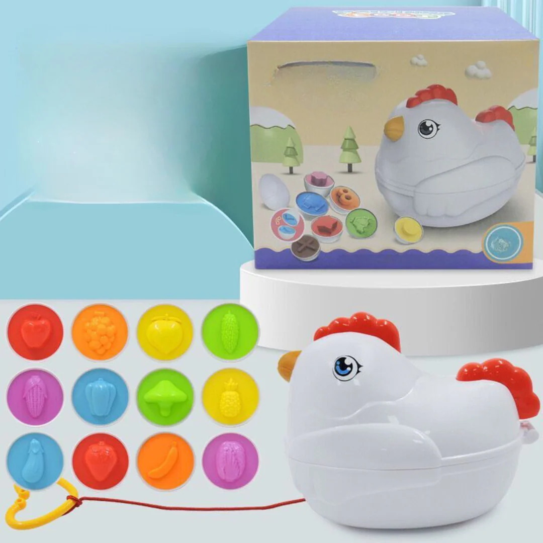 Color shape educational toy egg shell - Image 5