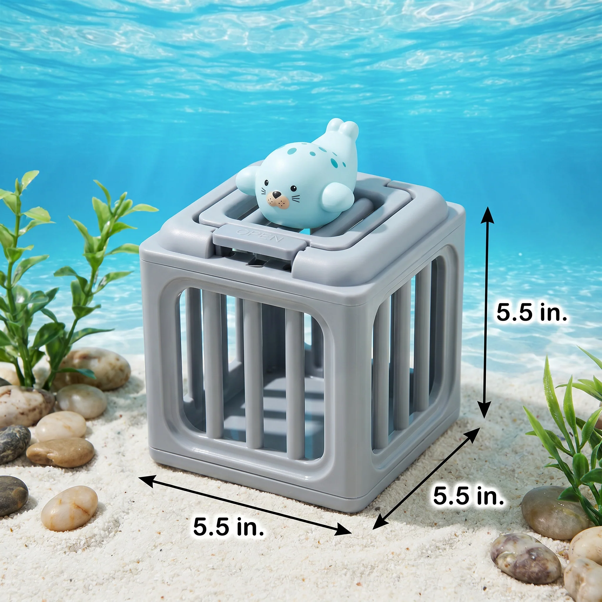 Diving Toy Set with Sinking Animals - Image 5