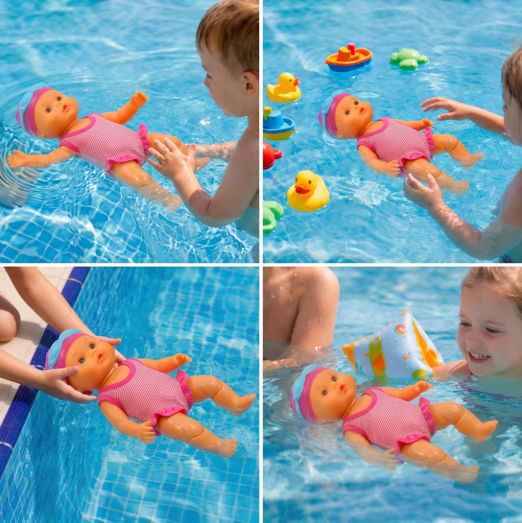 Floating Baby Doll for Water Play - Image 5