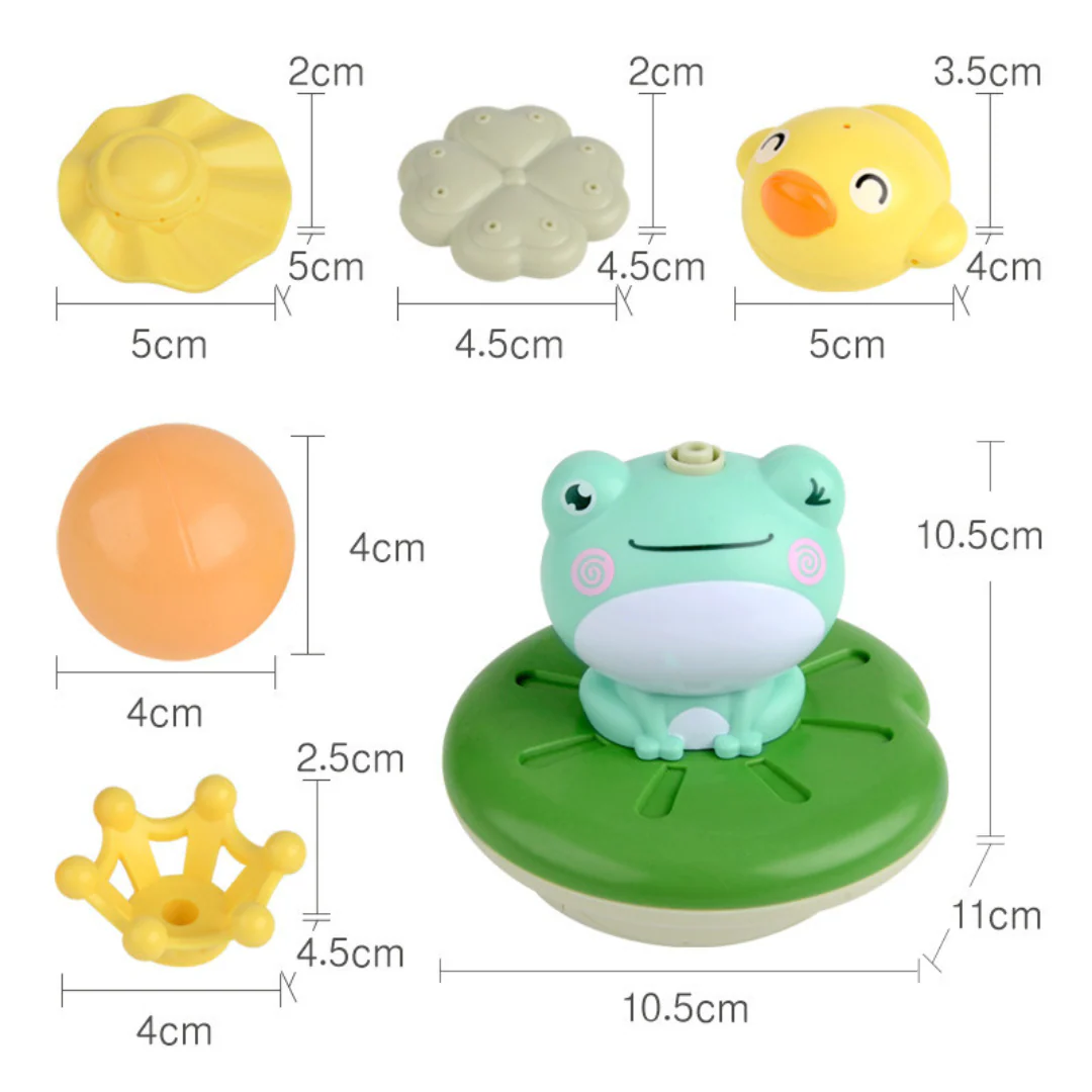 Frog Bath Toy for Kids - Image 3