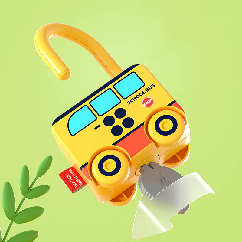 Lock & Play - Montessori Learning Toy for Toddlers with Interactive Locks - Image 2
