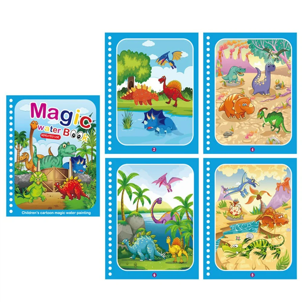 Magic Water Coloring Book – Discover Hidden Drawings - Image 2