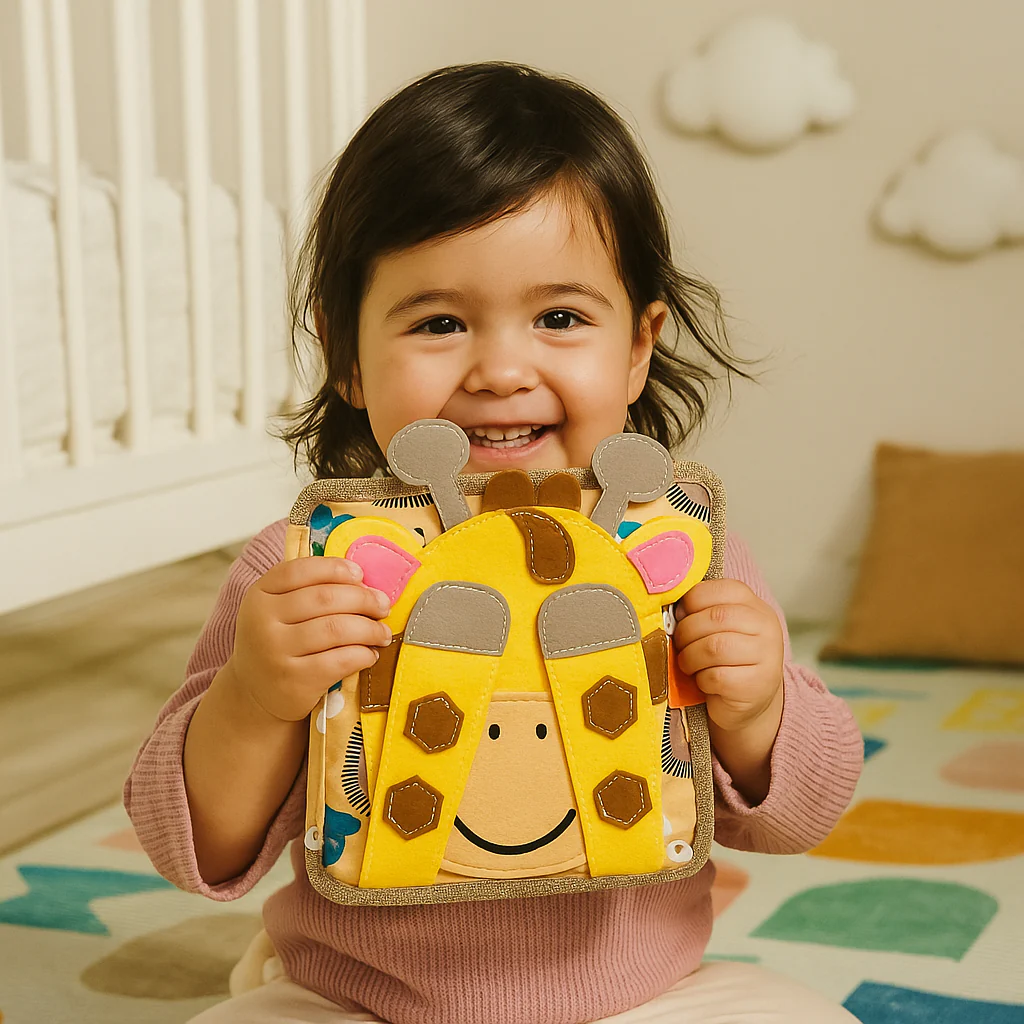 Montessori Sensory Giraffe Story Book - Image 3