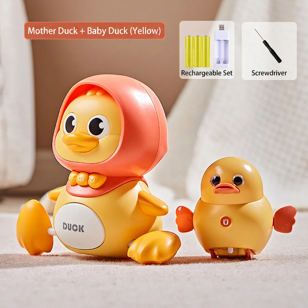 Musical Duck Family Crawling & Learning Toy for Babies - Image 7