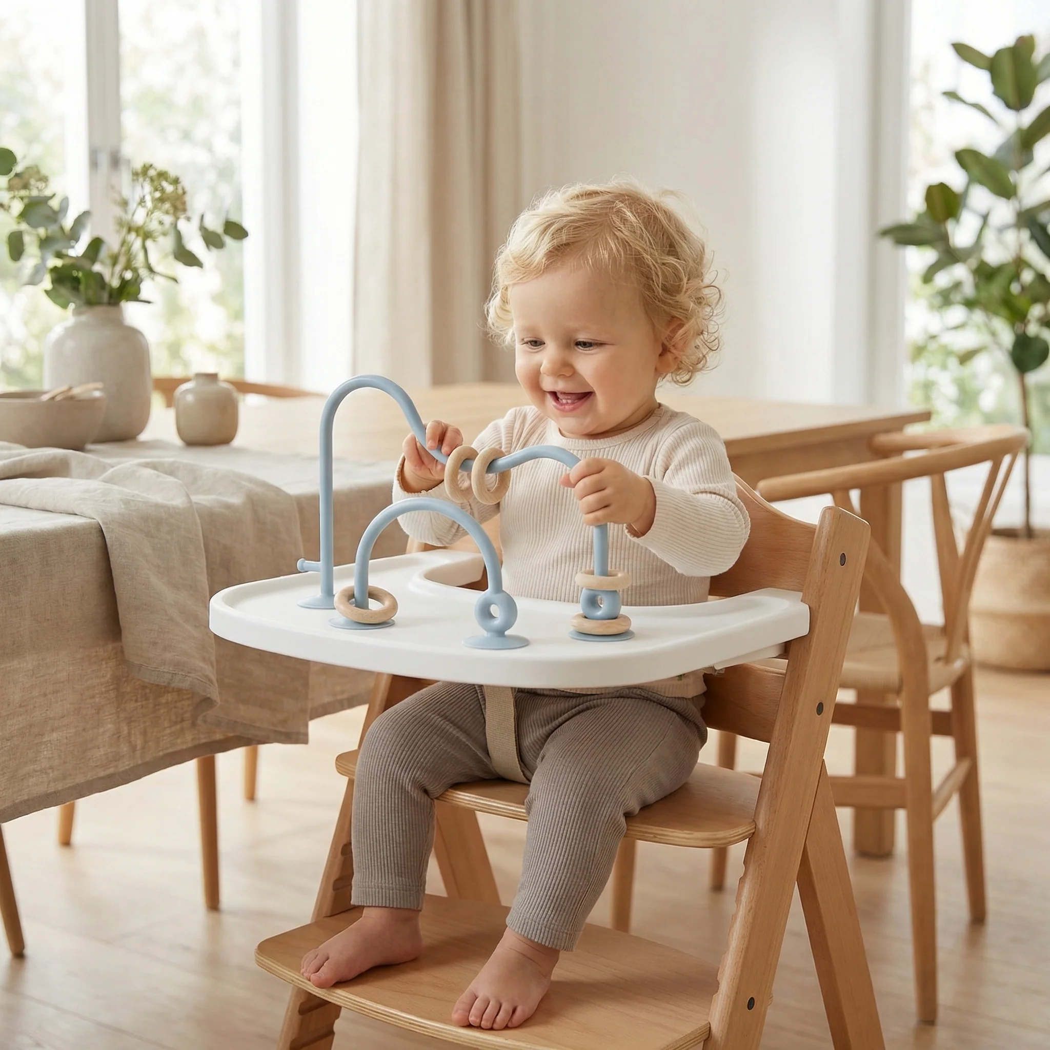 Silicone Baby Activity Toy – Suction Cup Learning Toy for Table & High Chair - Image 6