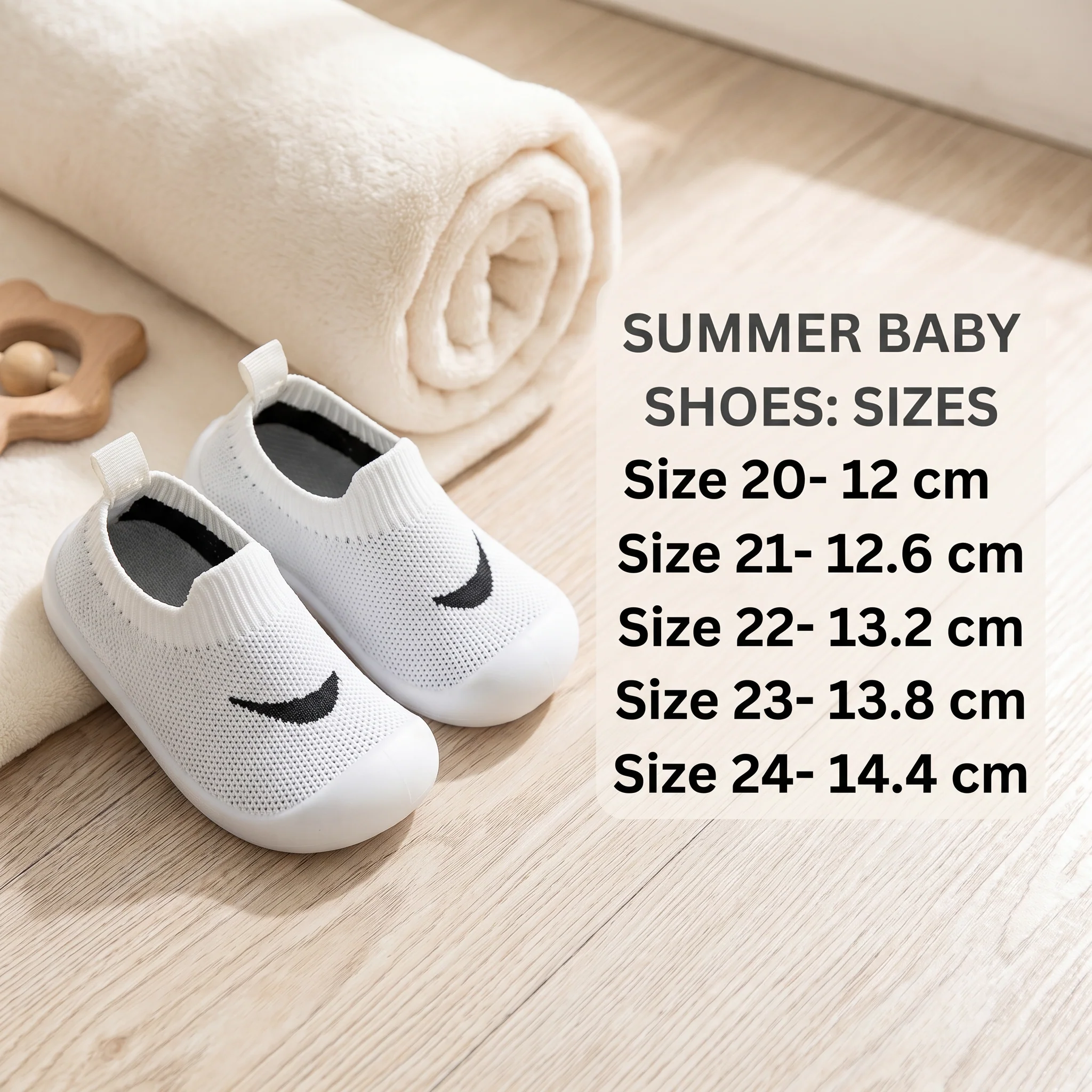 Summer Baby Shoes with Non-slip Soles and Breathable Material - Image 5