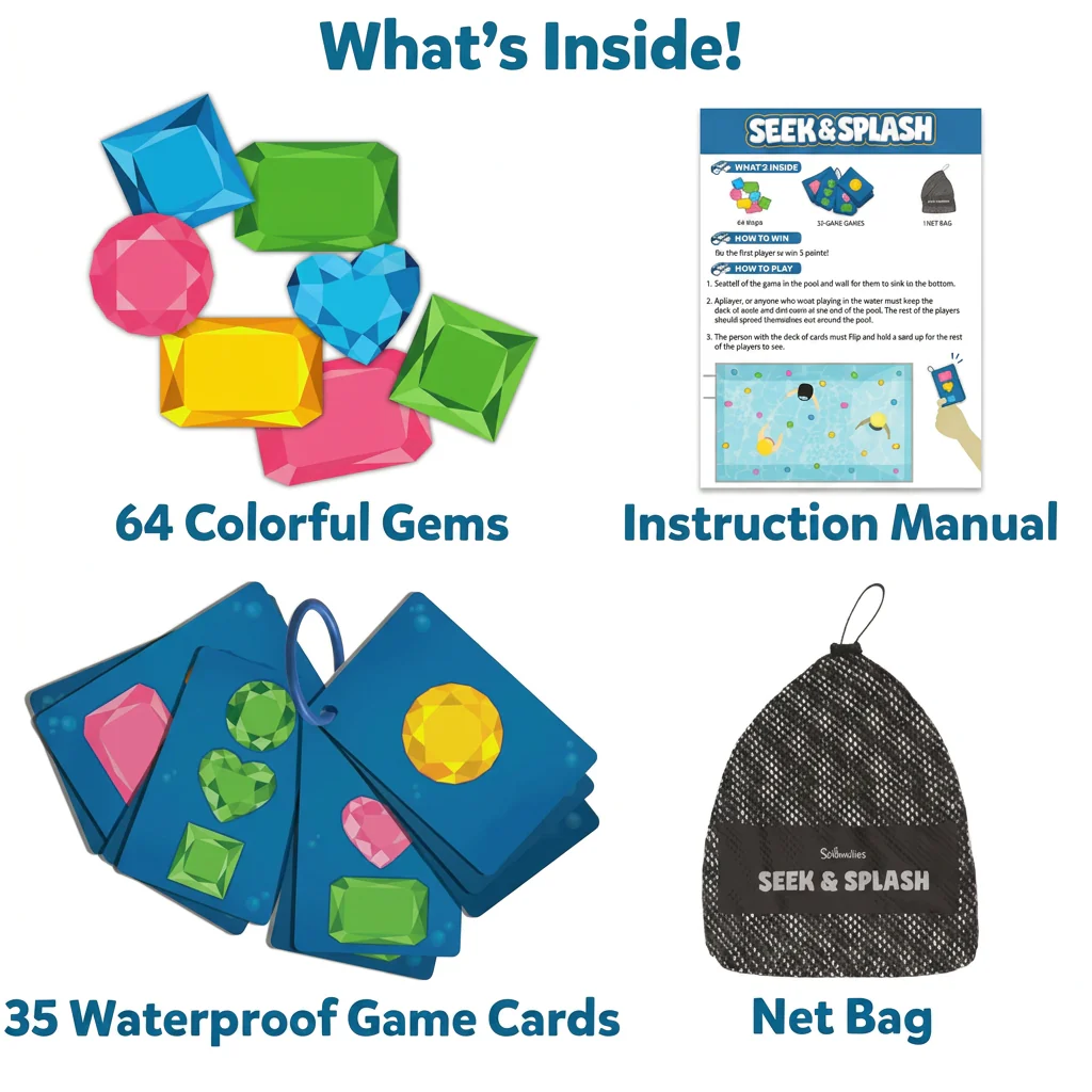 Underwater search & find game with colourful gems - Image 3