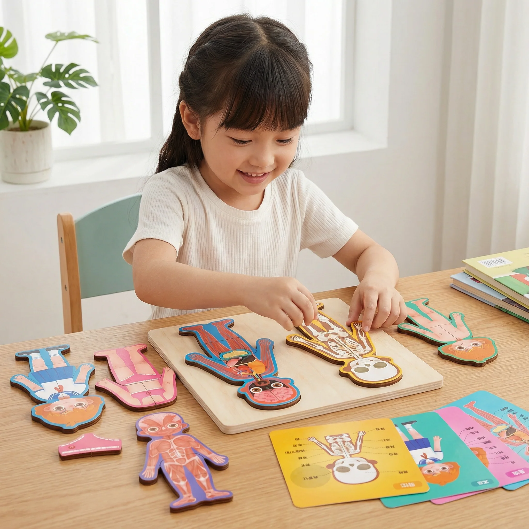 Wooden Human Body Puzzle for Kids – Learn Anatomy Through Play - Image 6